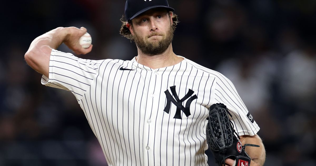 Yankees Set Gerrit Cole to Face Rays in ALDS Opener
