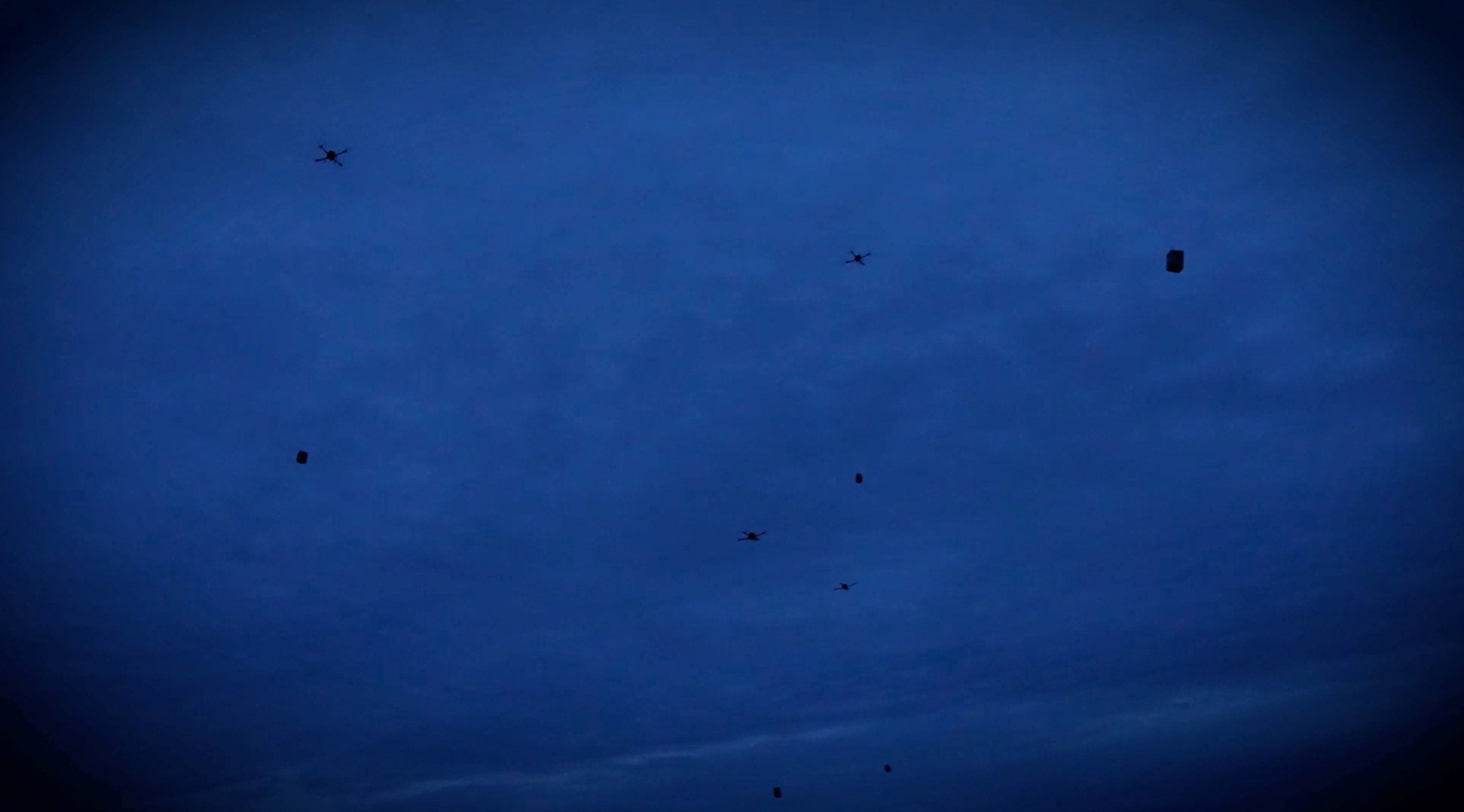 Ukrainian Drones Deliver Food and Medicine to Occupied Town of Oleshky