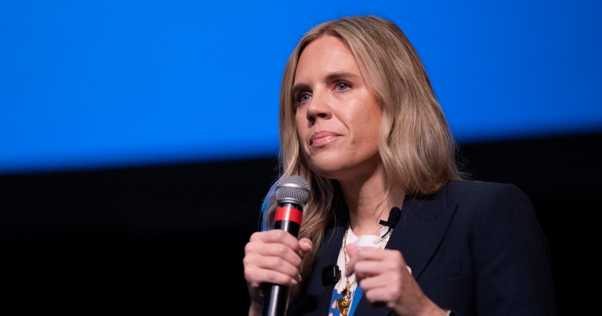Trump Uses Anti-Trans Slur to Attack Democratic Senate Candidate Annie Andrews