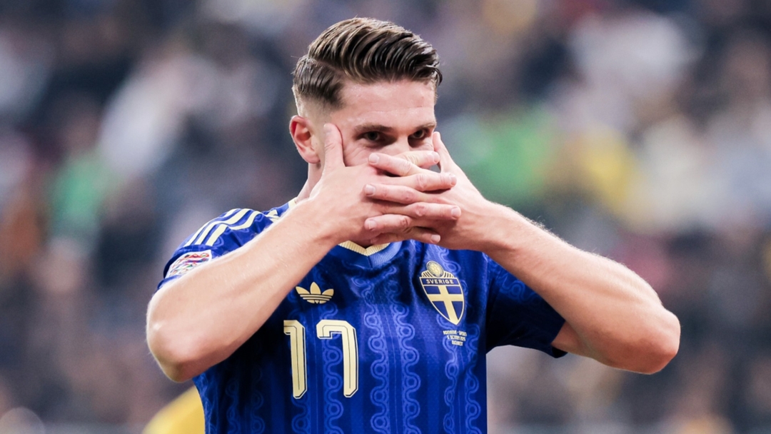 Viktor Gyökeres sets Nations League scoring record as Sweden draws with Bosnia