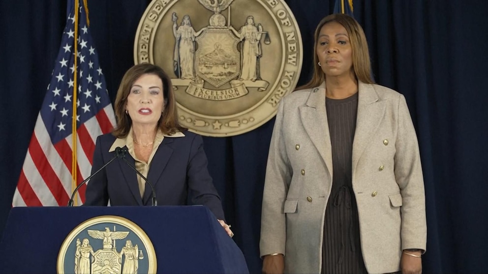 New York Governor Hochul explains the appointment of special prosecutor Letitia James for Cornell.