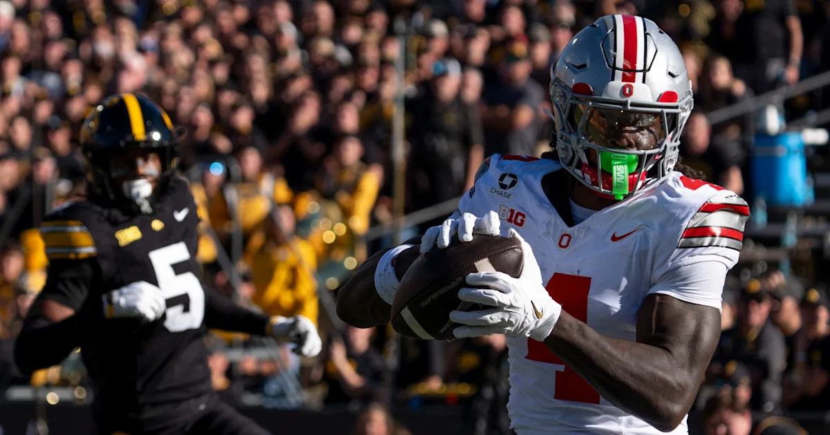 Iowa football suffers a 31-14 defeat against Ohio State in season opener.