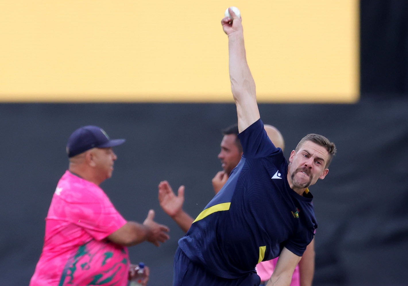 Fast bowler Anrich Nortje returns to South Africa squad for Australia Test series.