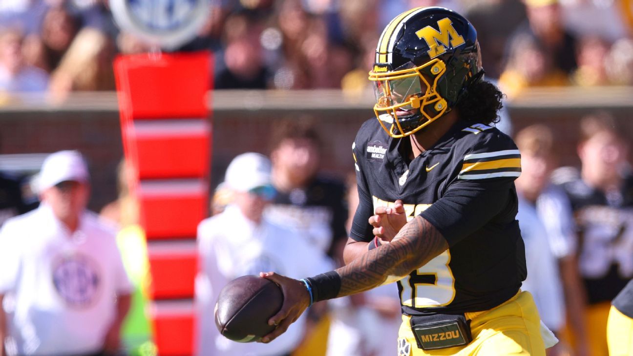 Missouri Ends Long Drought With Dominant Victory Over No. 8 Florida