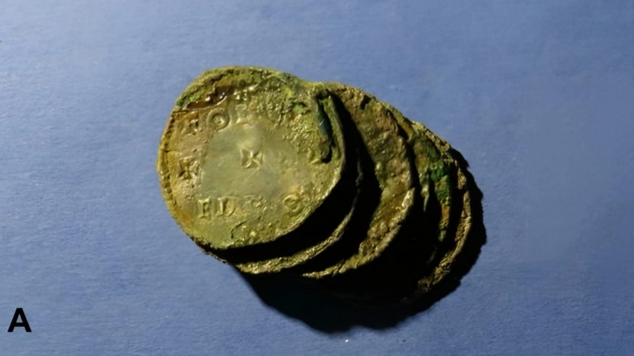 Archaeologists Uncovering Twenty Coins Reveal Lost Anglo-Saxon Quarter in Rome