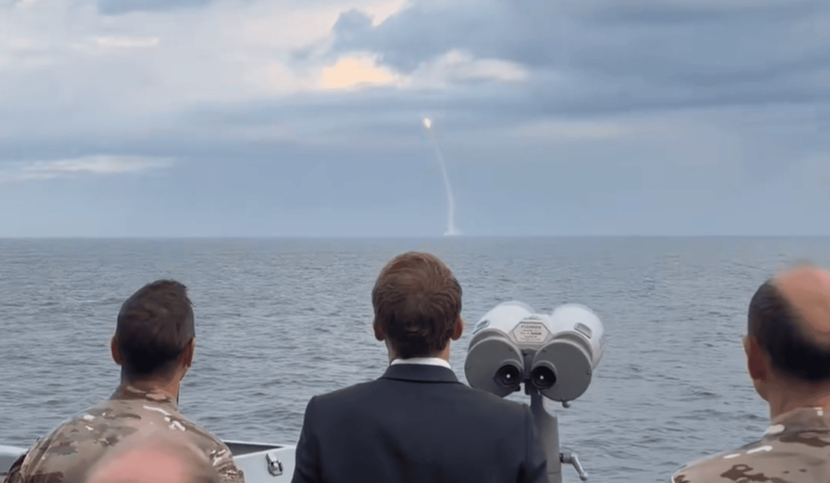 France successfully test-fires its new nuclear-capable ballistic missile from a submarine.