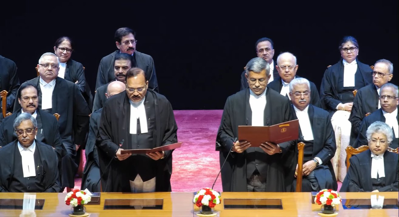 Five Additional Judges Sworn In as Permanent Andhra Pradesh High Court Members