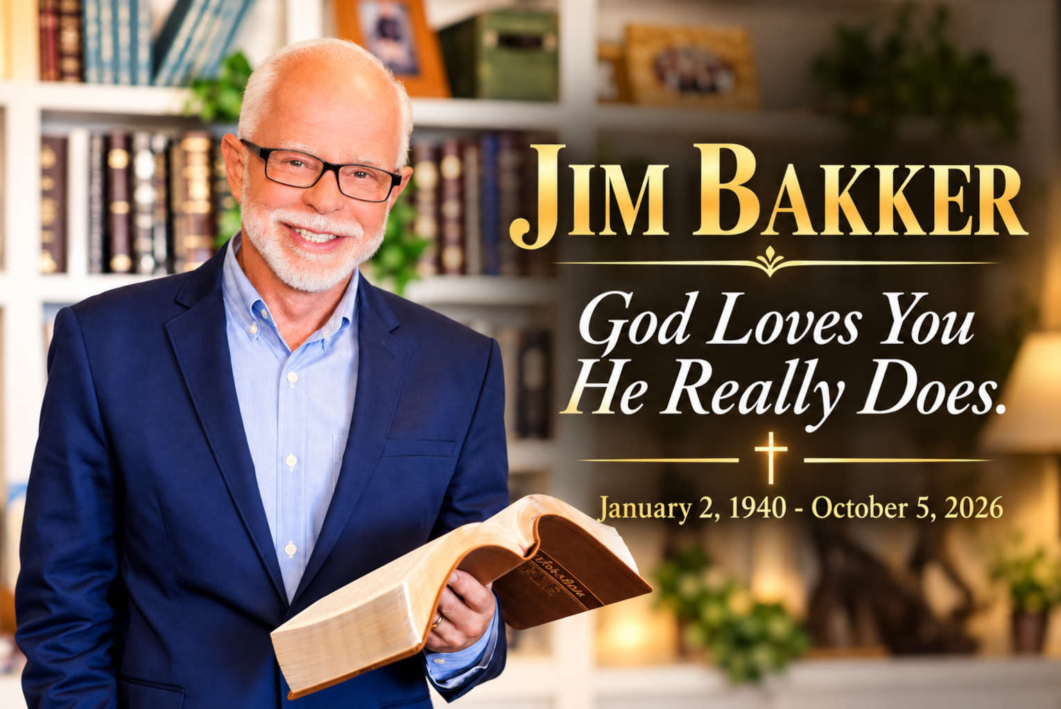 Televangelist Jim Bakker, Famous for PTL Club and Scandals, Dies at 86