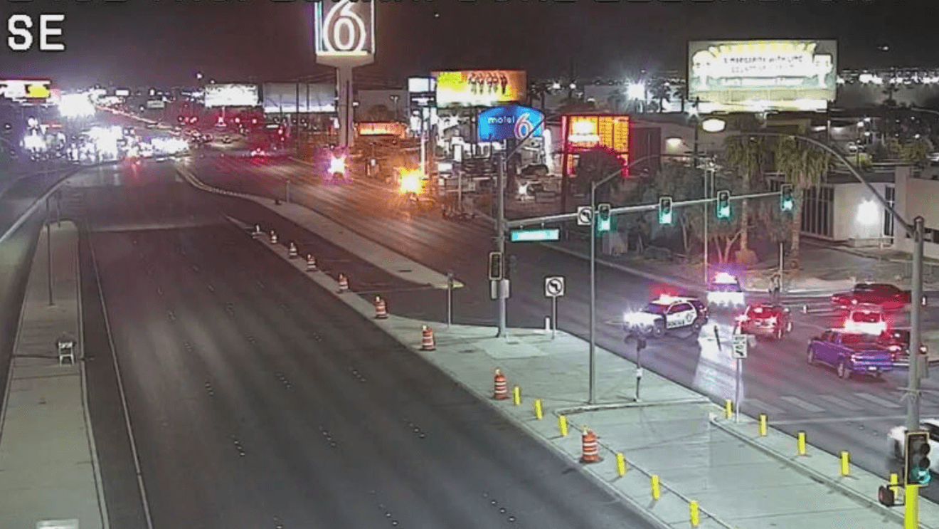 Multiple Pedestrian Crashes Leave One Dead and Several Injured Across Las Vegas