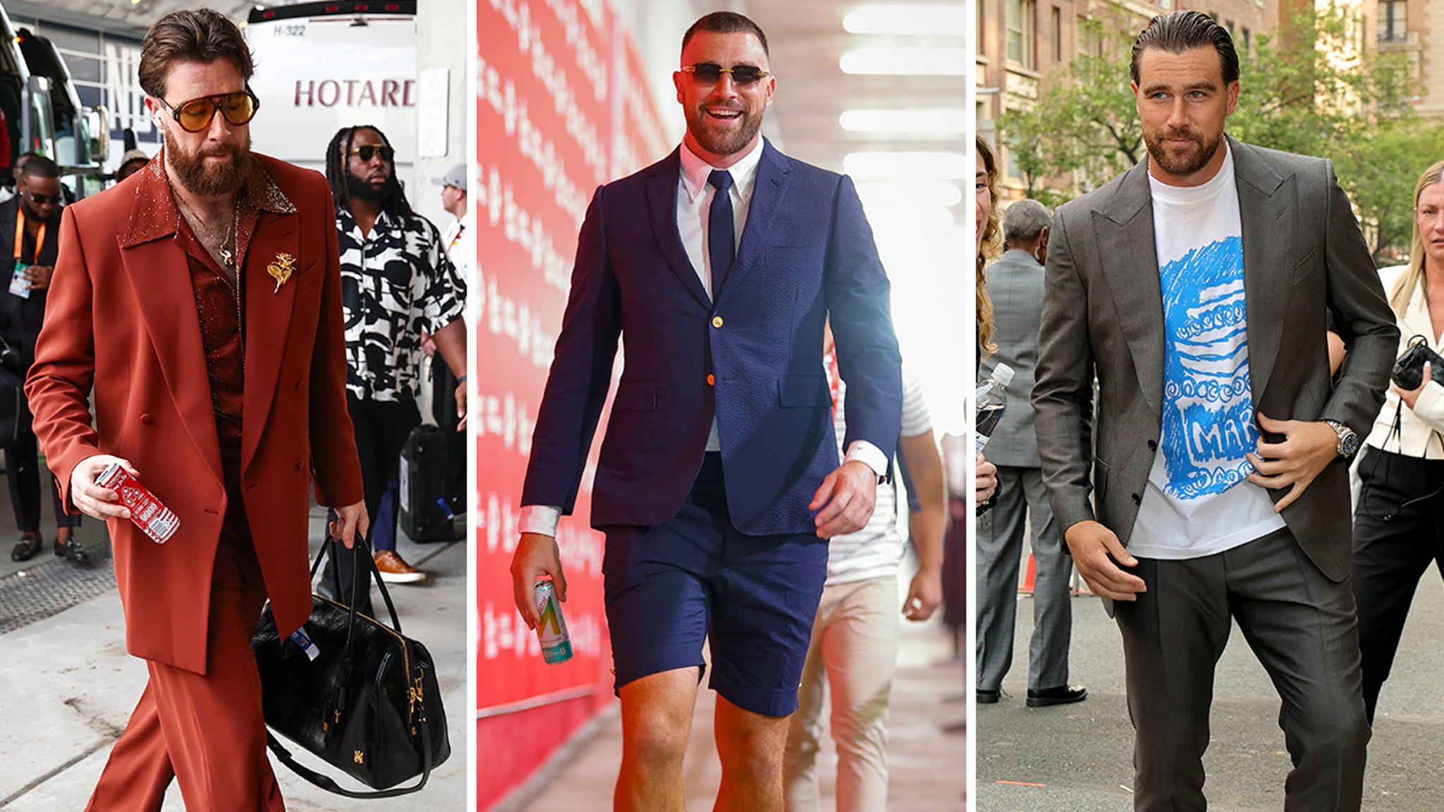 Travis Kelce Celebrates His 37th Birthday With Distinctive Wardrobe Choices