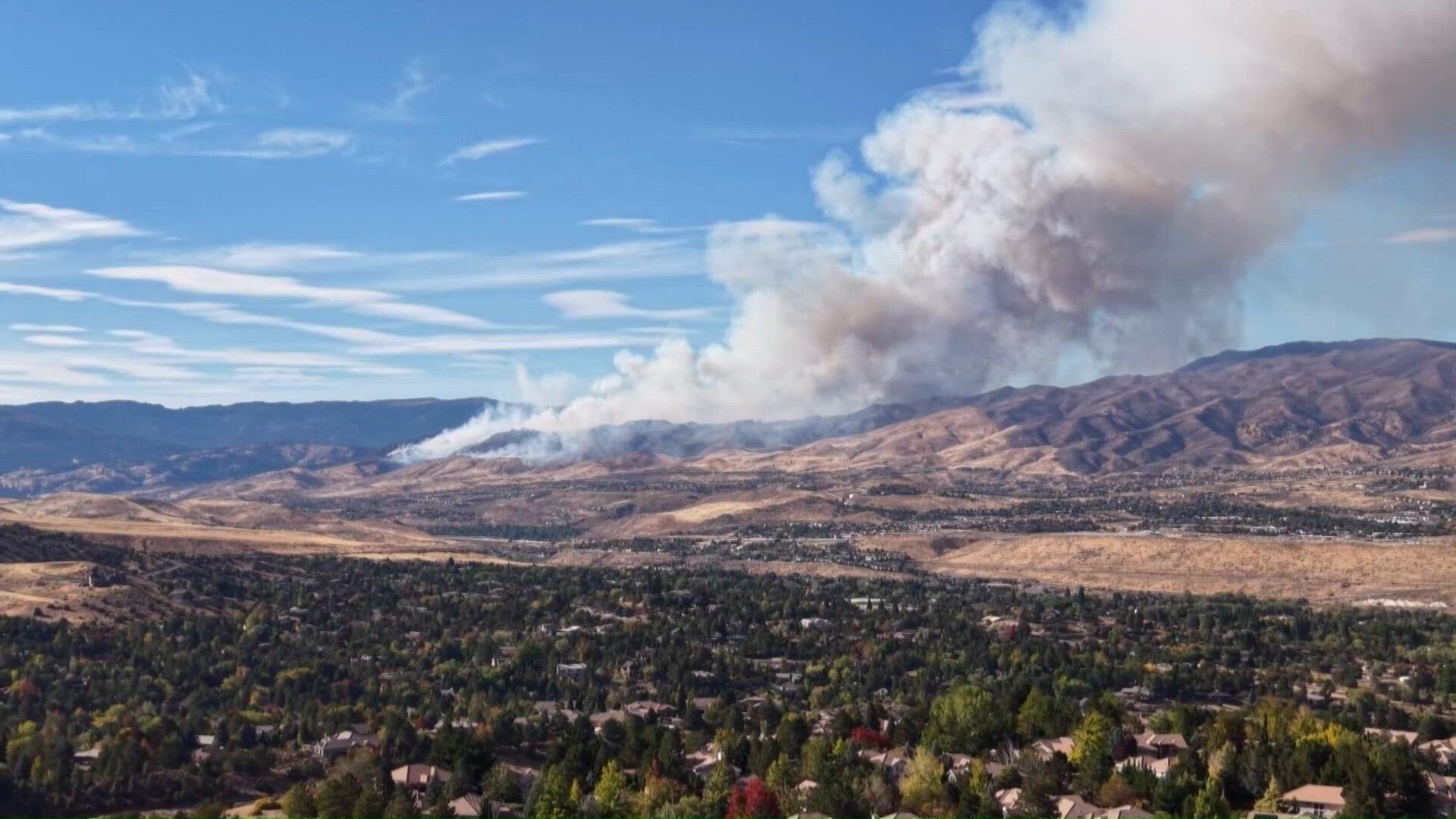 Wildfires Prompt Evacuation Orders and Warnings Across Northern California and Western Nevada