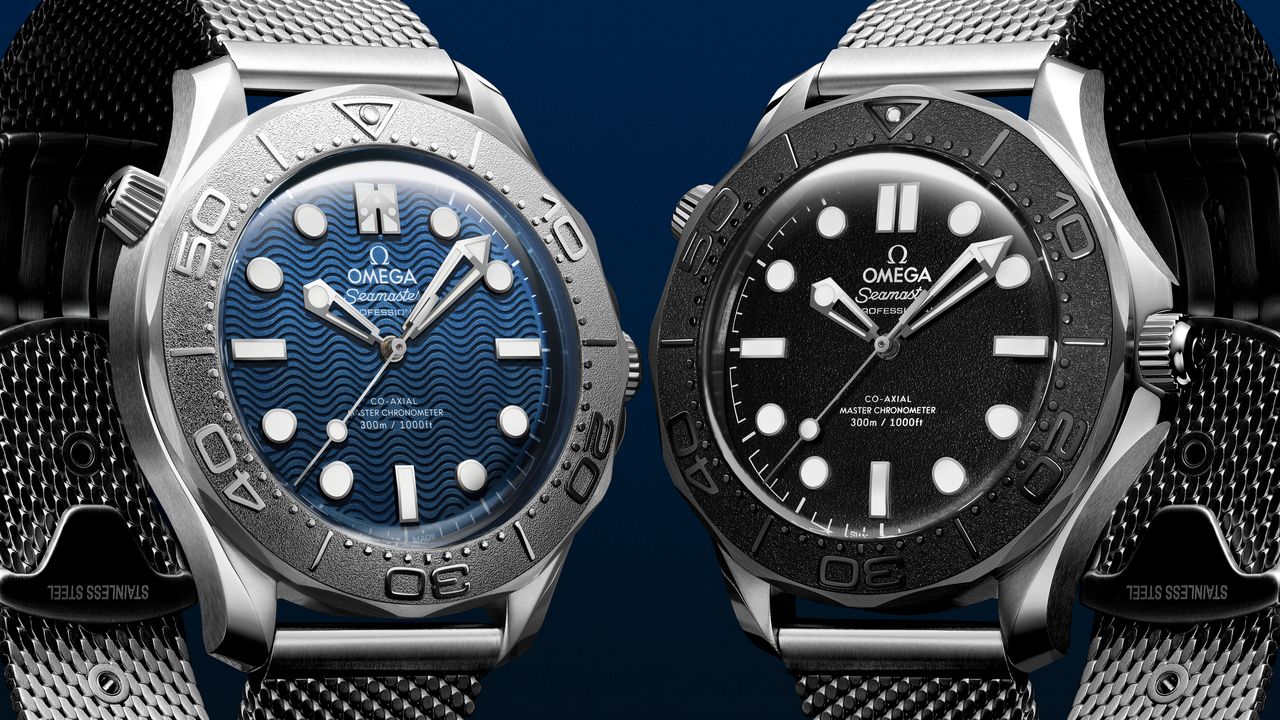 Omega Unveils Six New Bond Watches Featuring the Franchise First Villain Edition