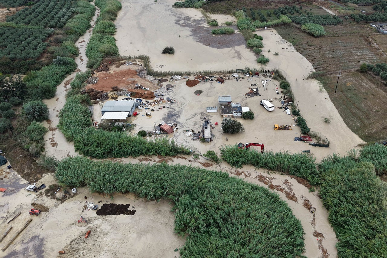 Severe Flash Flooding Across Crete Kills One Farmer and Triggers Road Collapses