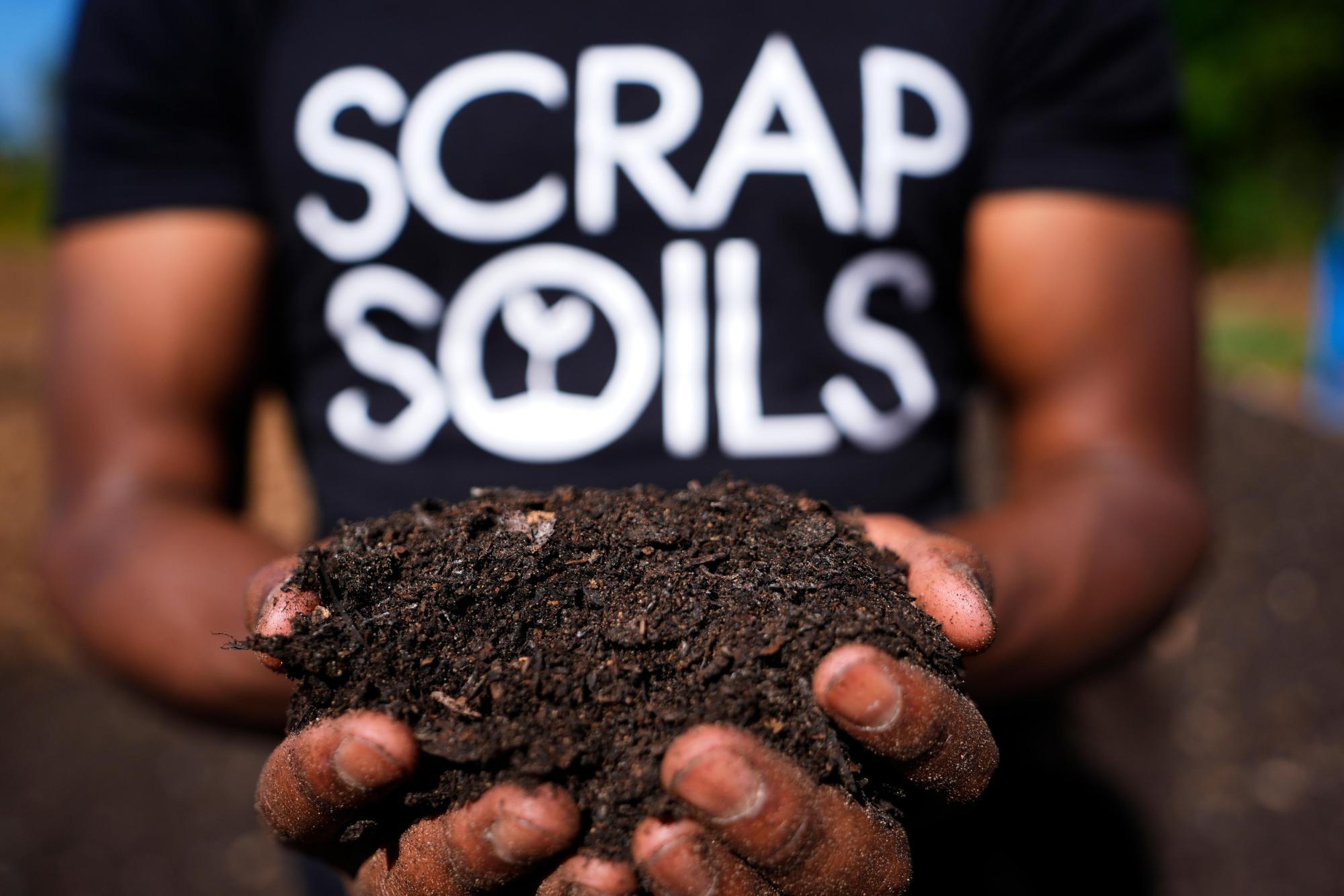 Detroit food scrap businesses help divert waste and enrich soil through local composting.