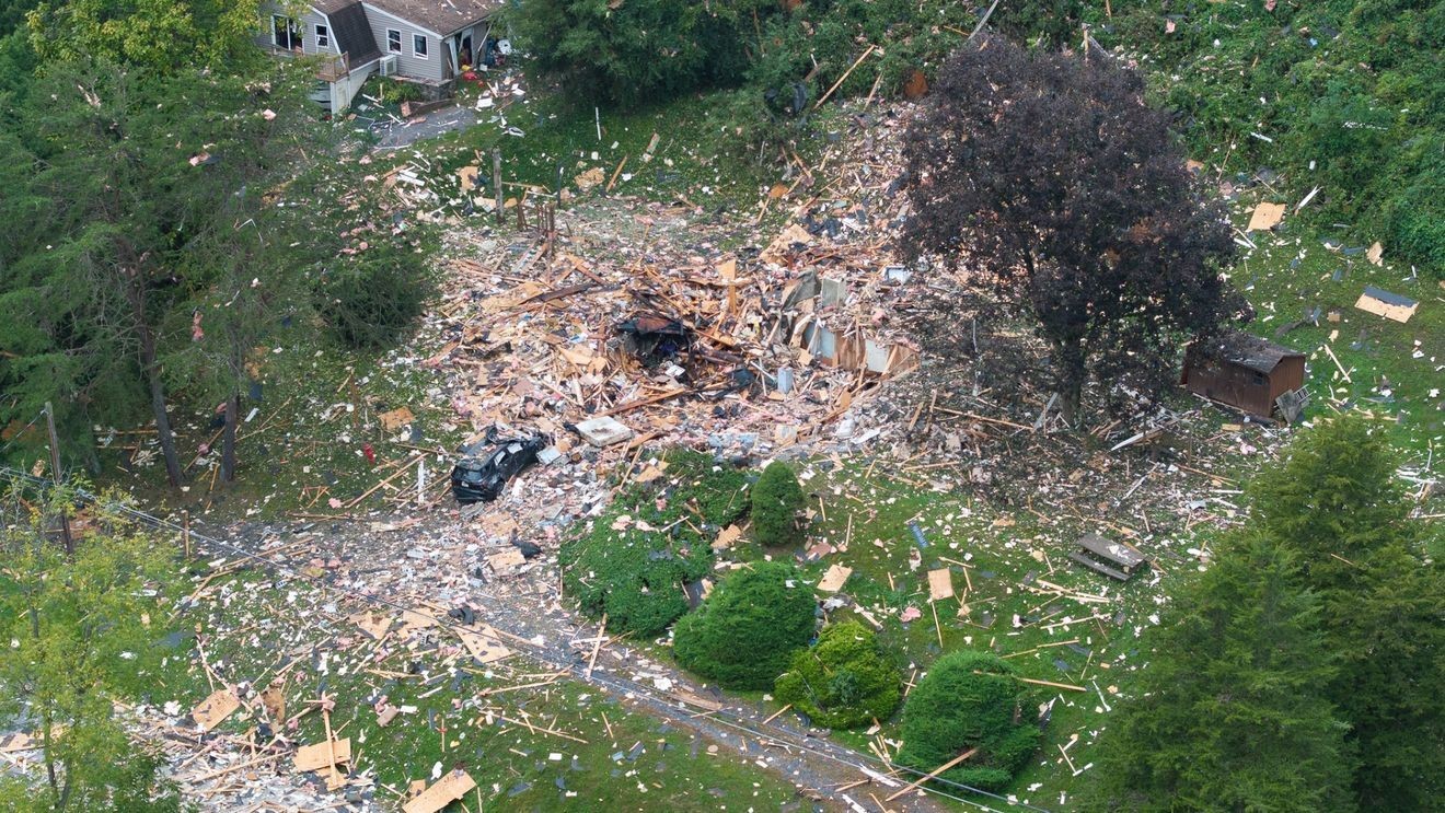 Perry County house explosion destroys home and kills 81-year-old man in accidental blast.