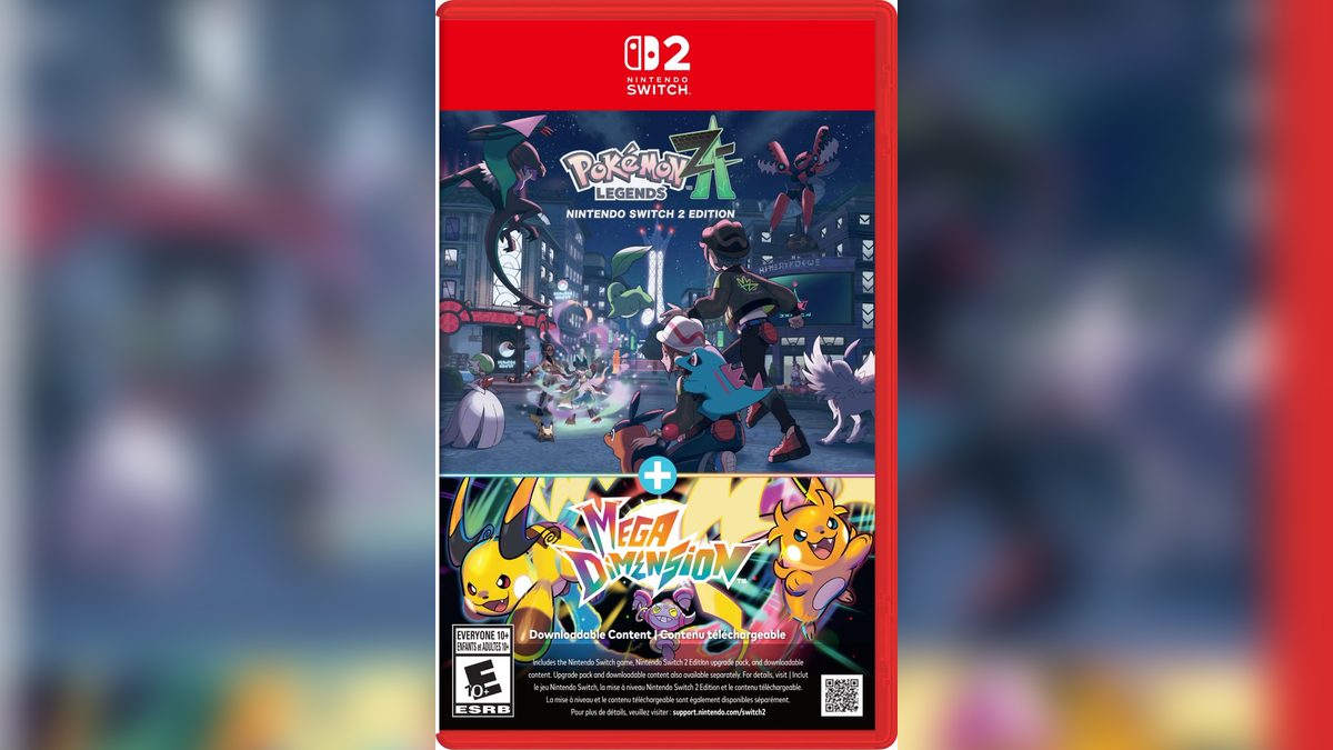 Pokemon Legends Z-A and Mega Dimension DLC release as physical bundle October 29