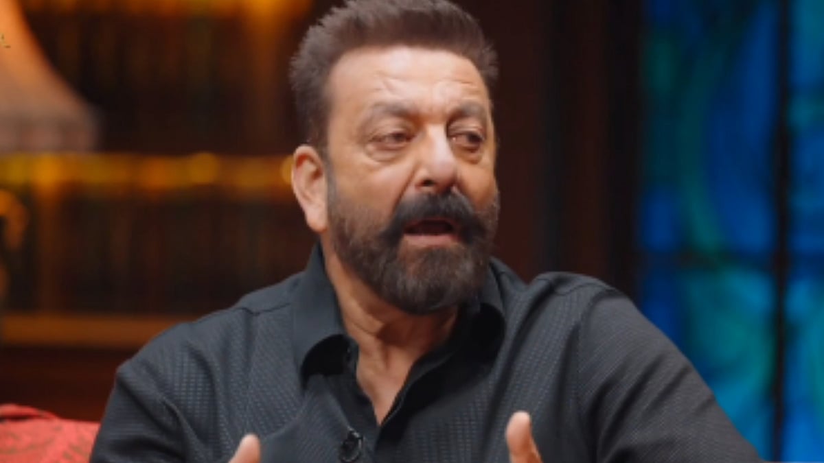 Actor Sanjay Dutt clarifies controversial remarks about finding peace in India.