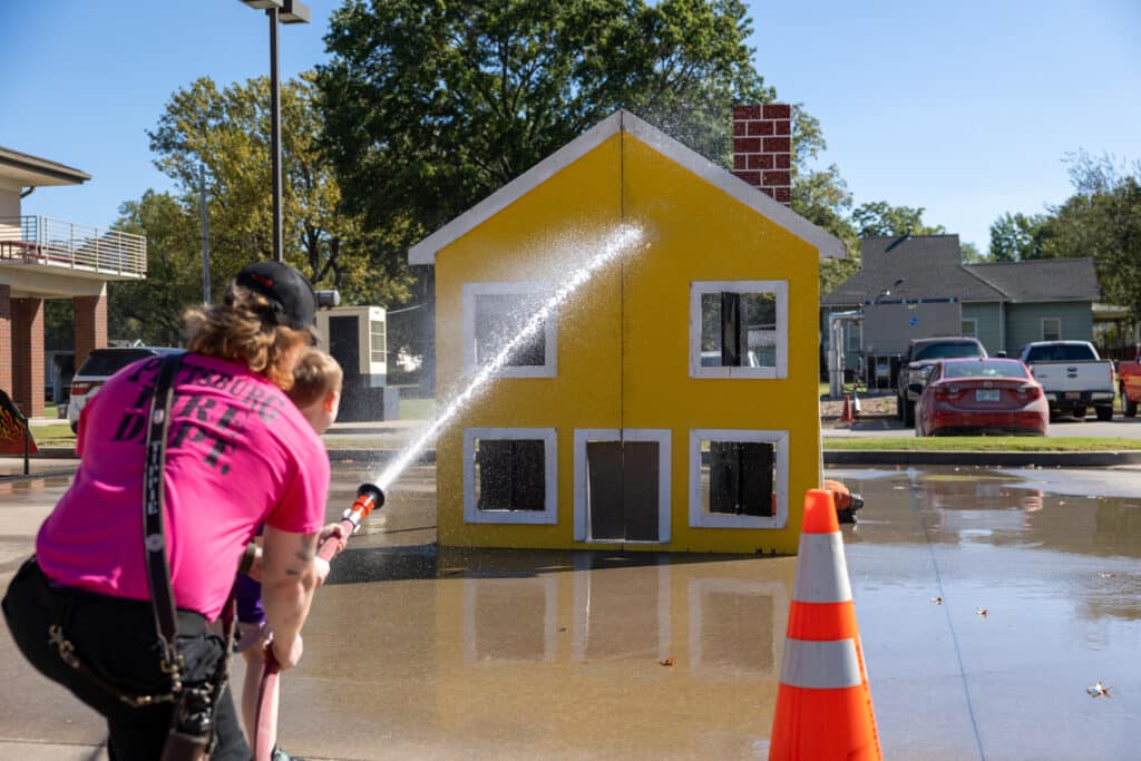 Fire departments across multiple communities host family open houses for Fire Prevention Week.